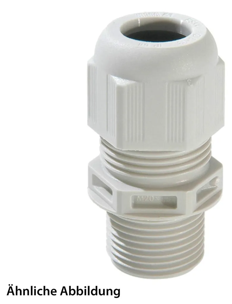 Raccord M40x1,5 filetage long 18mm en Polyamide PA haute résistance