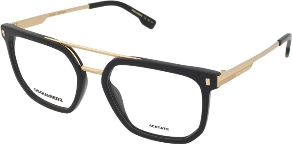 Dsquared2 D2 0112 Black 54/18/145 Herren Brillen