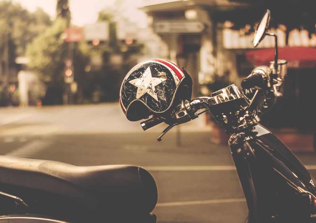 hansepuzzle 42195 - Motorroller Puzzle, 260 Teile, Fortbewegung, 41,0 x 28,0cm mit hochwertiger Aufbewahrung, Kartonbox & Beutel