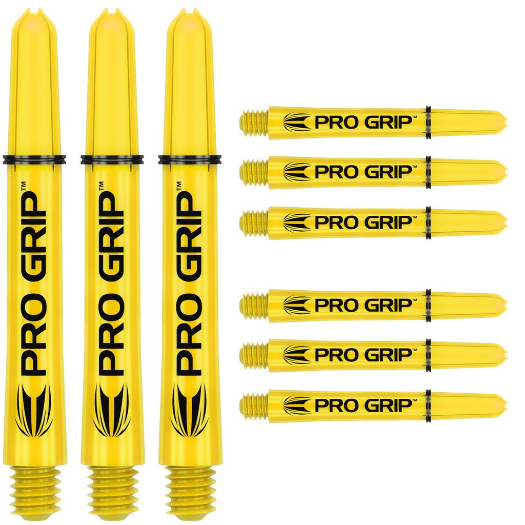 Target - Pro Grip 3er Set - Shaft Yellow Short = 34,0mm
