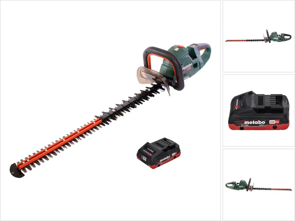 Metabo HS 18 LTX BL 75 Taille-haie sans fil 18V Brushless avec Batterie