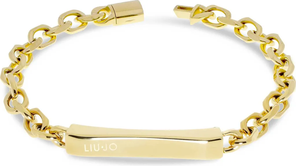 Bracciali Liu Jo Gold Collection Uomo: Eleganza Oro e Acciaio Liu Jo