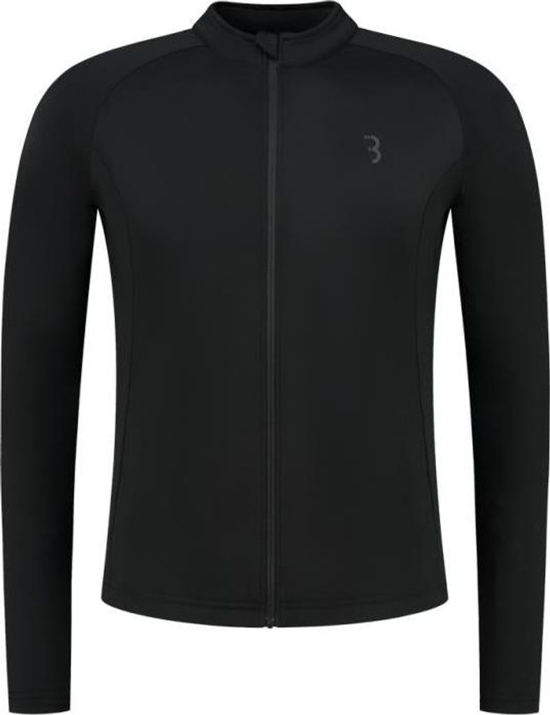BBB Cycling Trikot Transition langarm l schwarz - komfortables Übergangstriko...