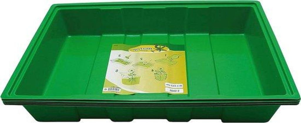 Anzuchtkästen für Samen – Ideal für die Anzucht – 5 Stück – Mehrfarbig – 35 x 23,5 cm