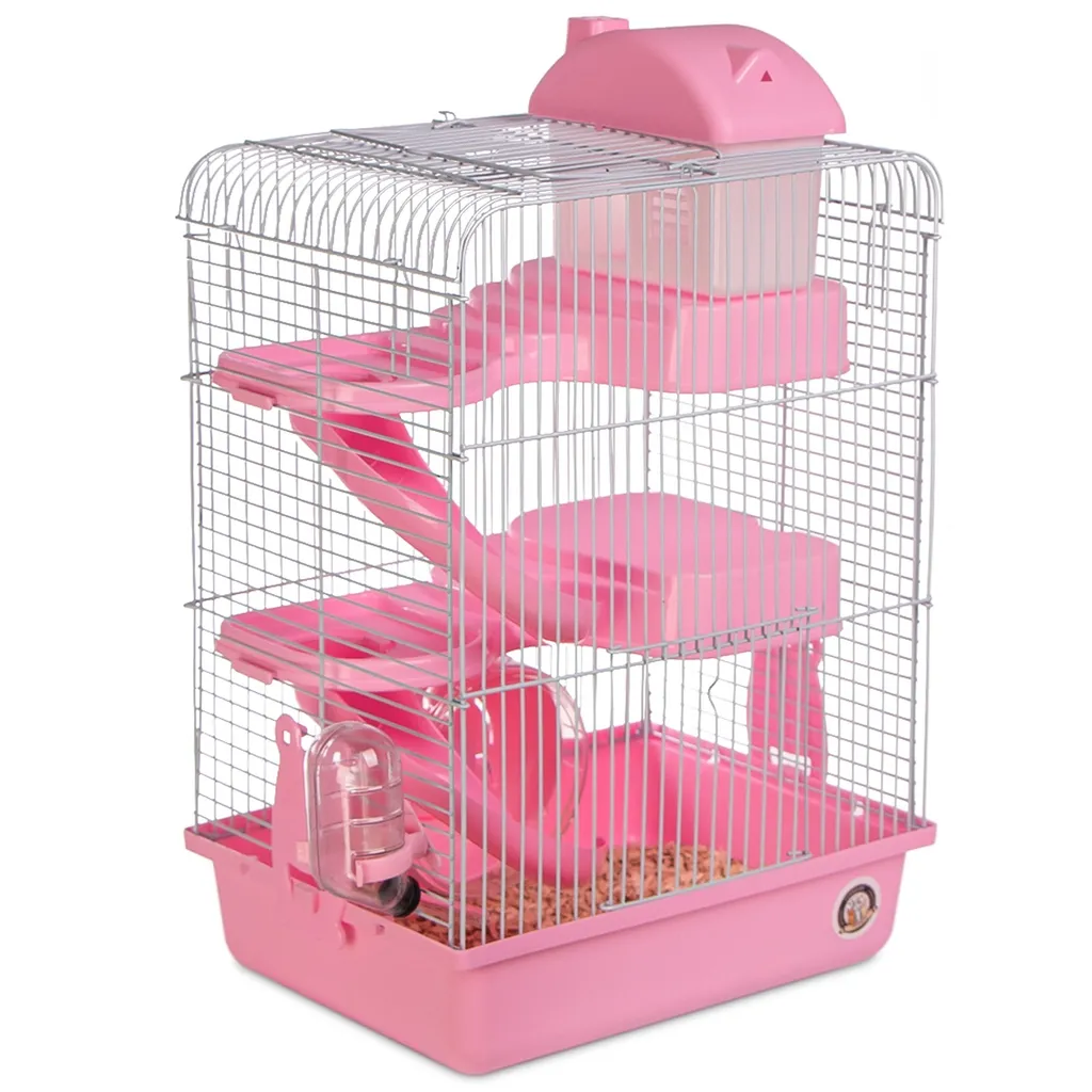 Cage pour petits rongeurs Furrever Friends Miku Skyscraper Rose