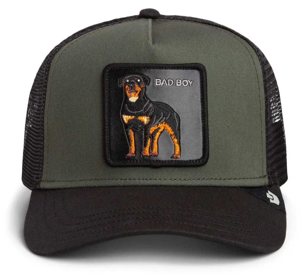 Casquette Trucker avec Filet Goorin Bros Bad Boy Coloris Void et Palm