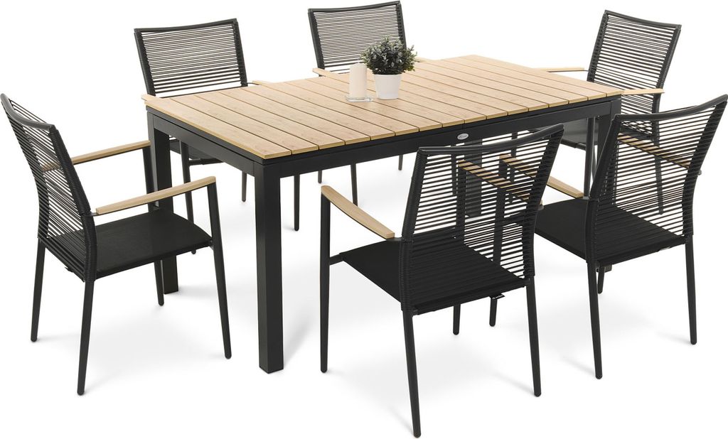 di volio Gartenmöbel MOZZATE, Gartenmöbel-Set - Esstisch & Produktbild 
