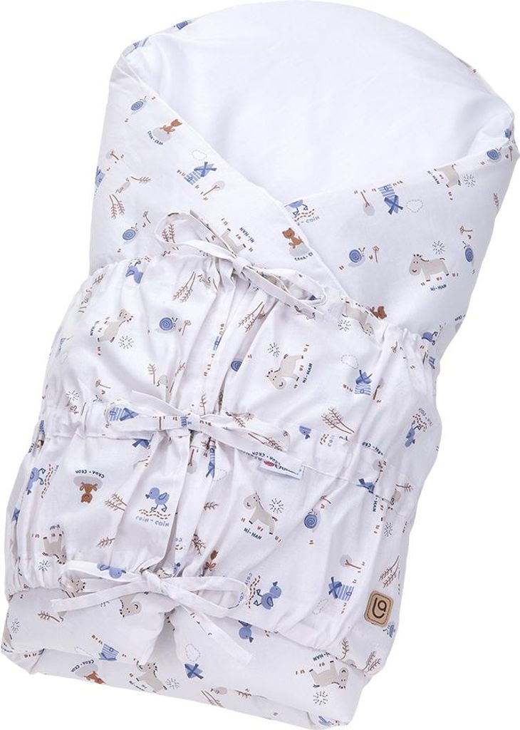 Einschlagdecke mit festen Rücken ANGEL - Outlast® - Creme Produktbild 
