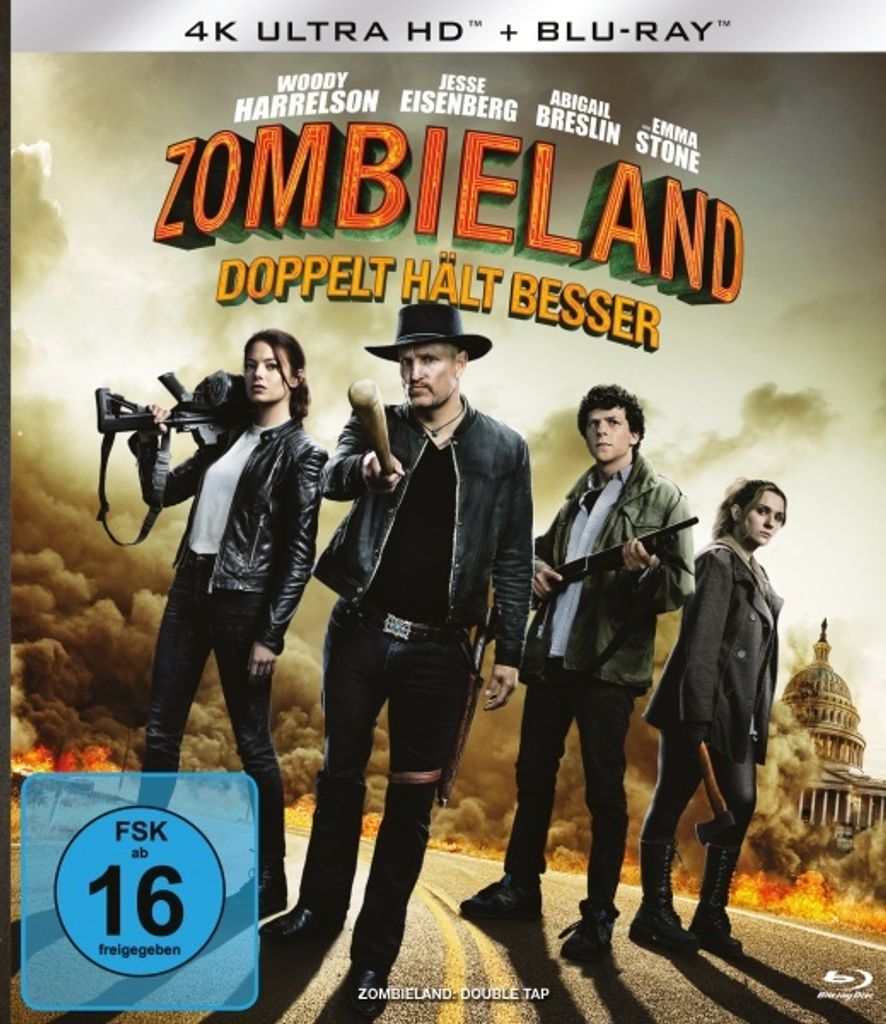 Zombieland - Doppelt hält besser (4K-UHD+Blu-ray)