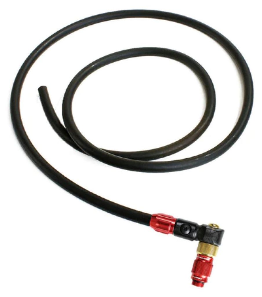 Lezyne ABS-1 Pro Floor Pump Hose Std Red/Hi Gloss Pumpenzubehör