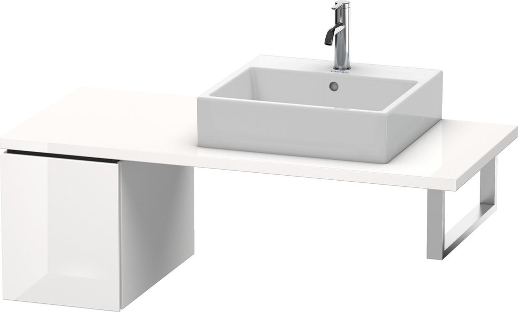 Duravit Konsolenunterschrank L-CUBE 400 x 320 x 547 mm basalt matt