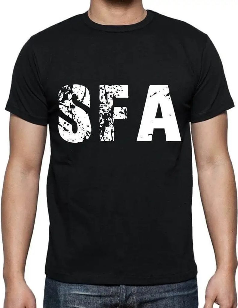 Herren Grafik T-Shirt Sfa Öko-Verantwortlich Vintage Jahrgang Kurzarm Lustige Druck Geburtstag Geschenk Mann