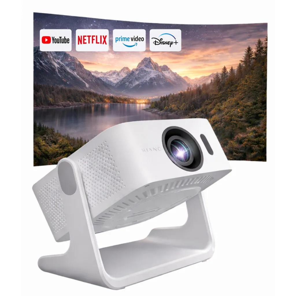 Vidéoprojecteur Kiano Elegance Cinema : Image nette 1080p et Réglage Facile