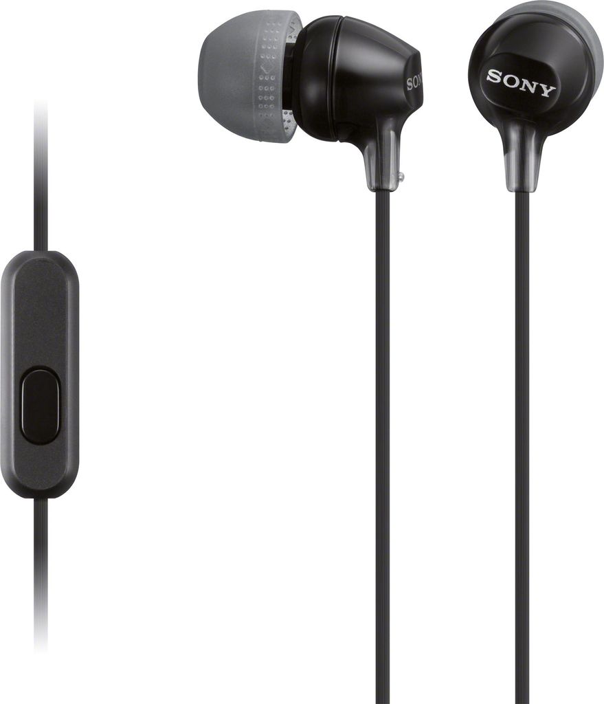 Sony MDR-EX15APB cuffie in-ear nere Immagine del prodotto 
