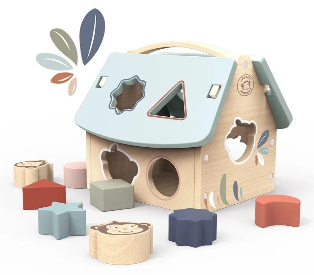Jouet d'éveil boîte de tri par formes Speedy Monkey Premier Âge