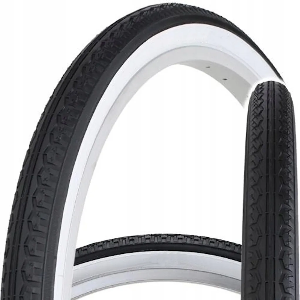CST Classic Pneu Vélo 20x1.75 Anti-Dérapant avec Look White Side