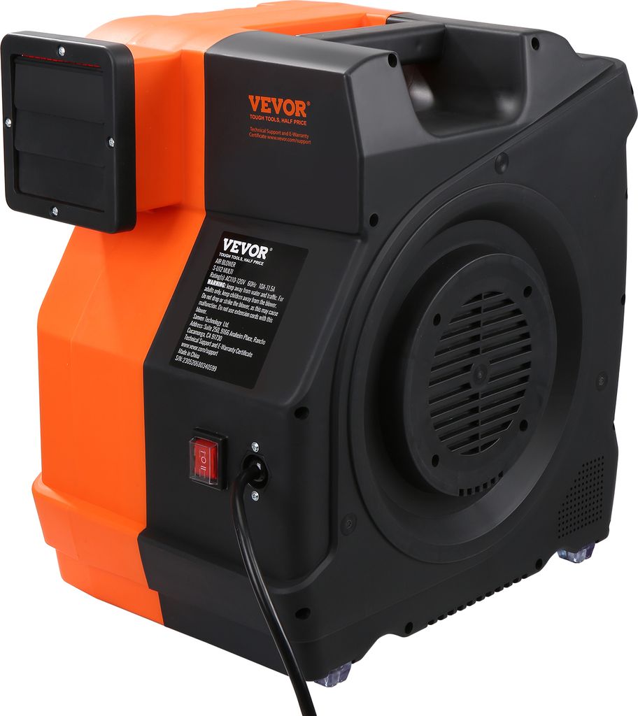 VEVOR dúchadlo pre nafukovací skákací hrad 1100W dúchadlo Obrázok produktu 