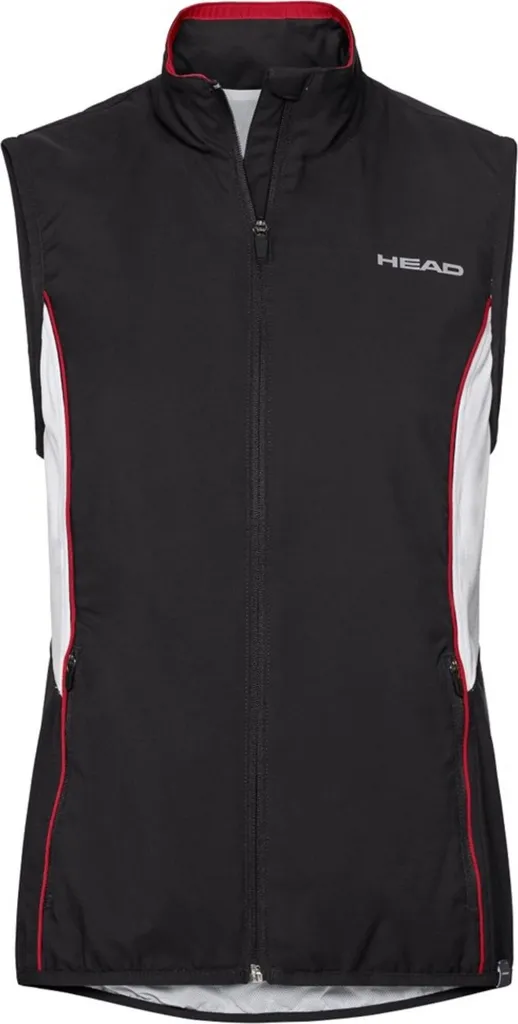 Veste Head Club 814319BK Noire - Coupe-vent de Tennis Technique Homme