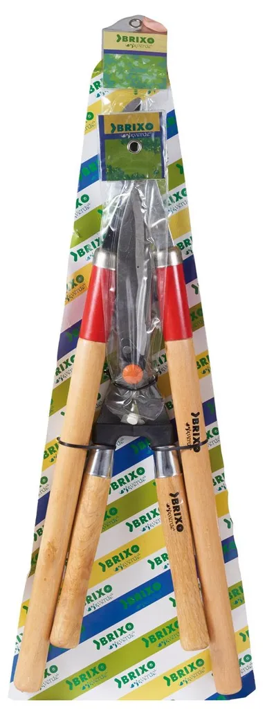 Kit élagage 2 pièces Brixo Basic lame acier carbone et manche ergonomique