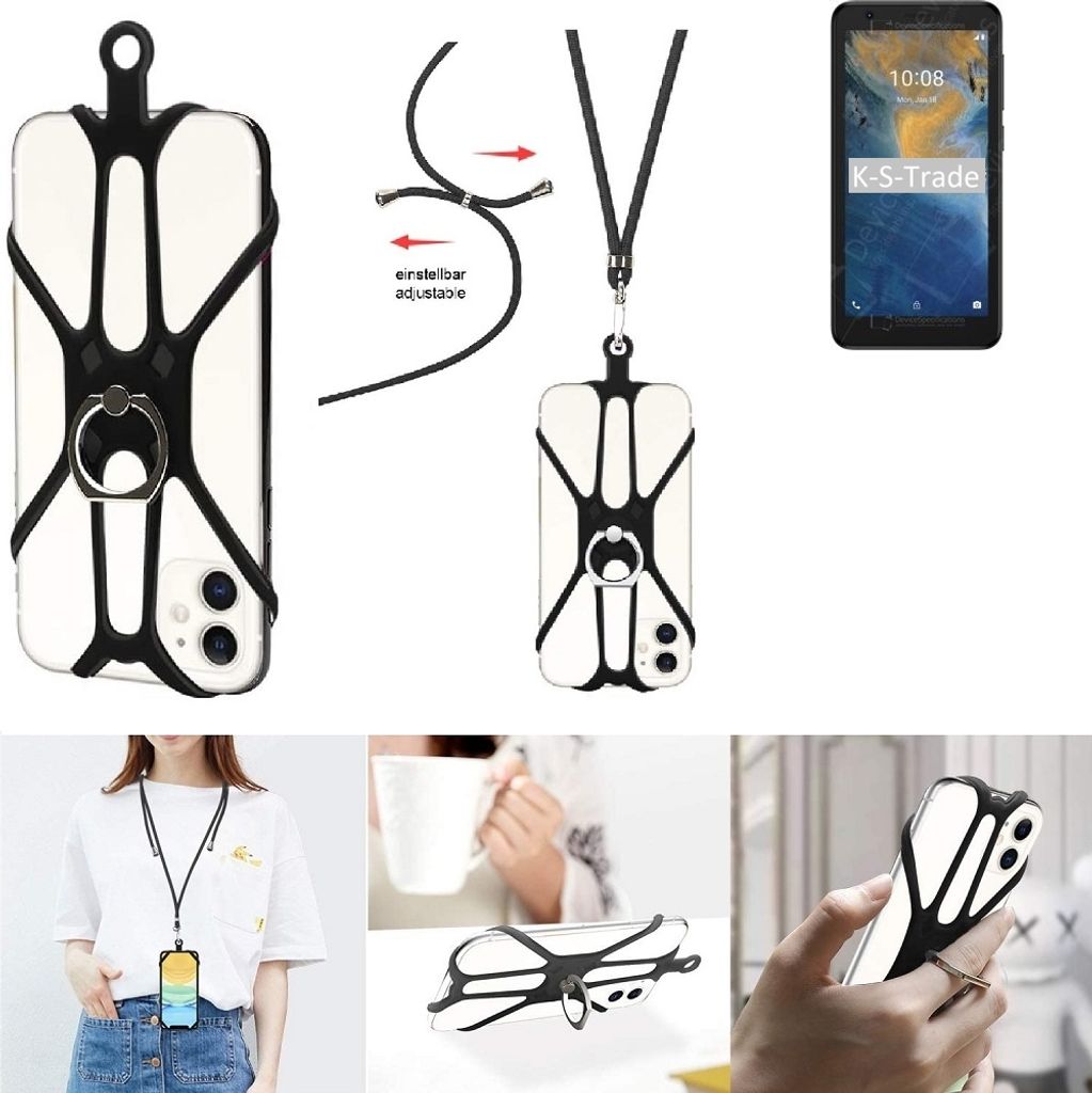 K-S-Trade 3in1 Handykette Handyband Handykordel Halsband Produktbild 