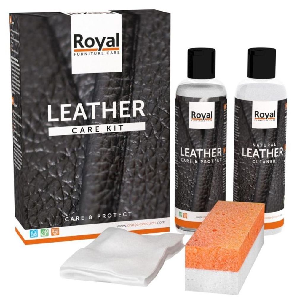 Oranje Möbelpflege – Lederpflege-Set Maxi + Reiniger, 2 x Produktbild 