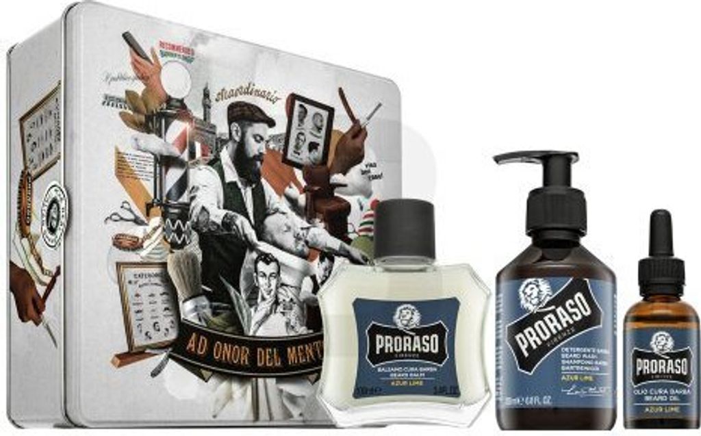 Proraso Azur Lime The Kit For The Perfect Beard Care Produktbild 