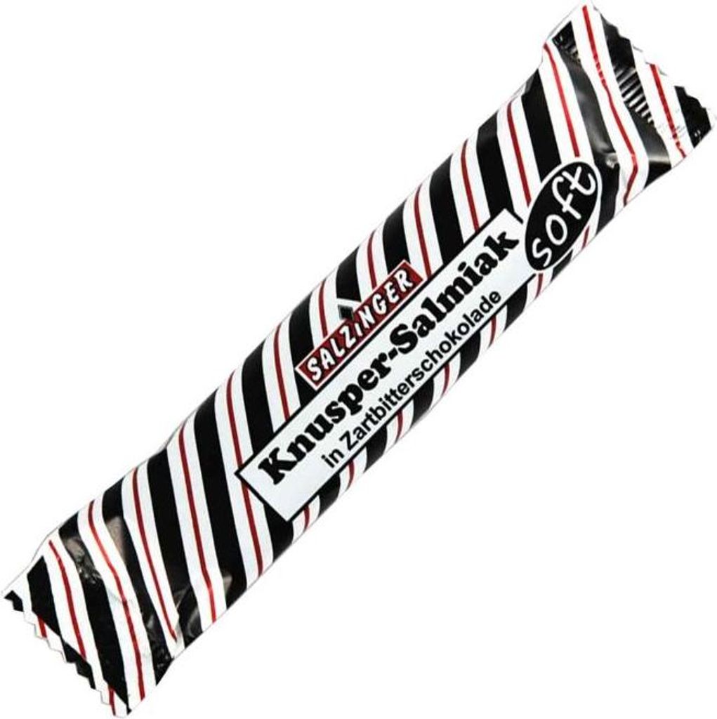 Salzinger Knusper-Salmiak Zartbitter soft 50g Produktbild 