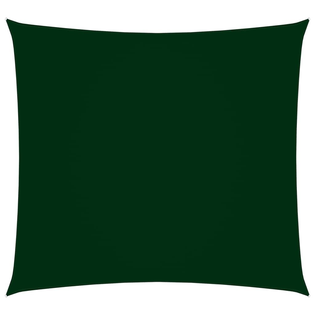 Sonnensegel Oxford-Gewebe Quadratisch 2x2 m Dunkelgrün