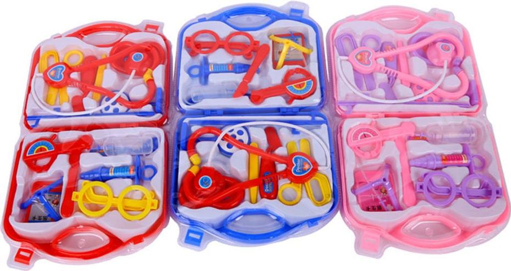Simulation Arzt Spielzeug Kinder pädagogische lustige medizinische Ausrüstung Spielzeug Medizin Box Set für Kinder
