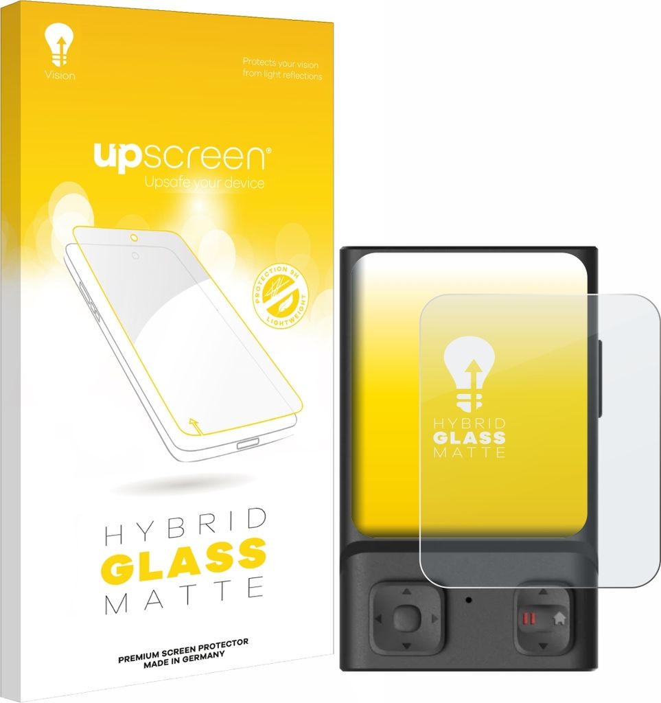 upscreen Entspiegelungs Schutzglas für Hoverair Beacon Schutzfolie Panzer Folie Glas Display Schutz matt
