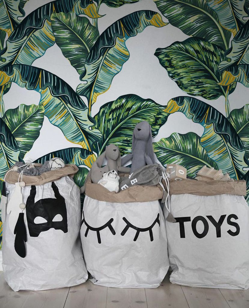 Coloray Fototapete 104x70 cm An Einer Wand Latex Latextapete - Dschungelblattvektor tropisch