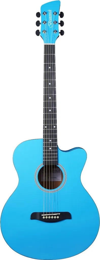 Guitare acoustique Brunswick GA BF100SBL de type Grand Auditorium