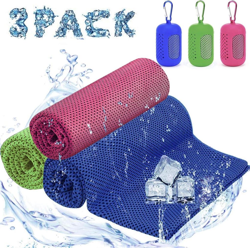 Kühlendes Handtuch Set, Kühltücher, Schnelltrocknend Produktbild 