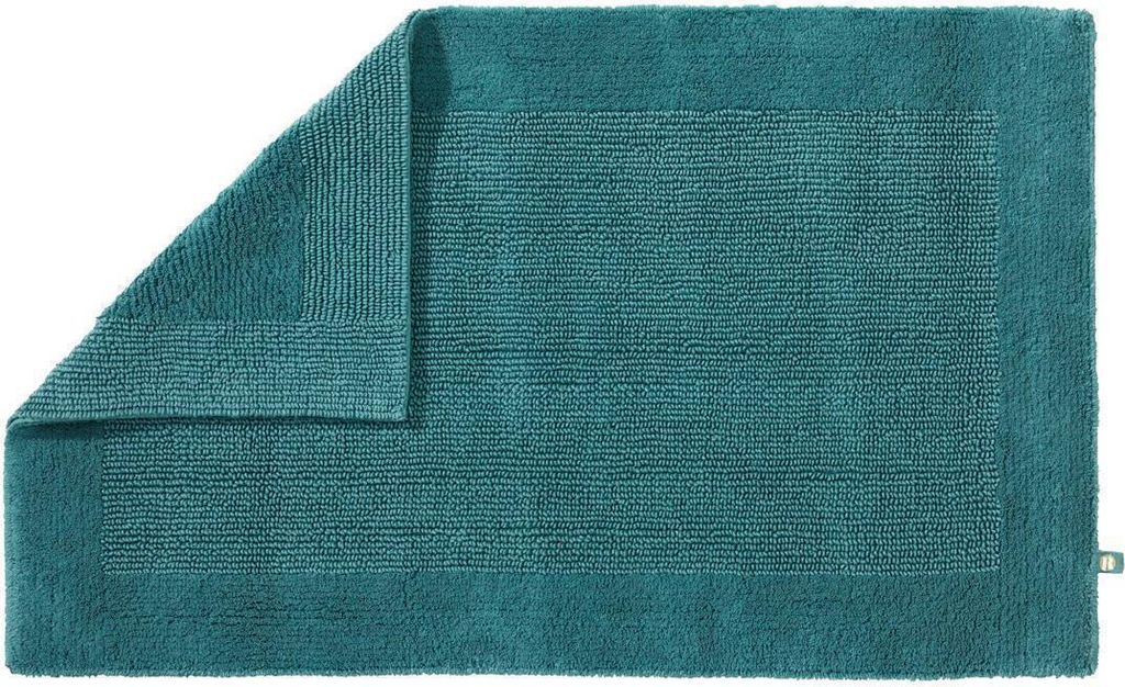 Rhomtuft Badteppich Prestige eckig 50 x 75 cm Farbe pinie