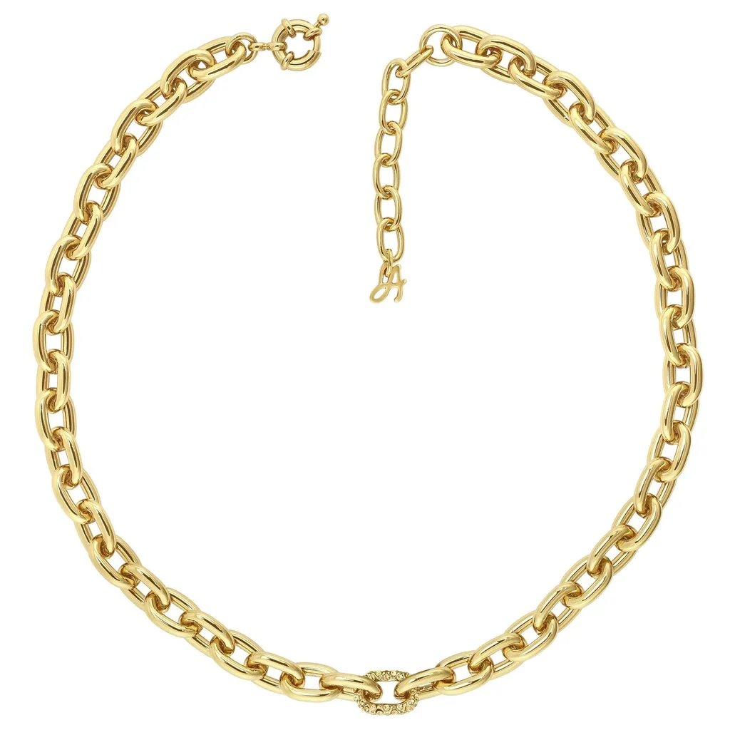 Adore 5448750: Collana Donna in Metallo Dorato e Cristallo