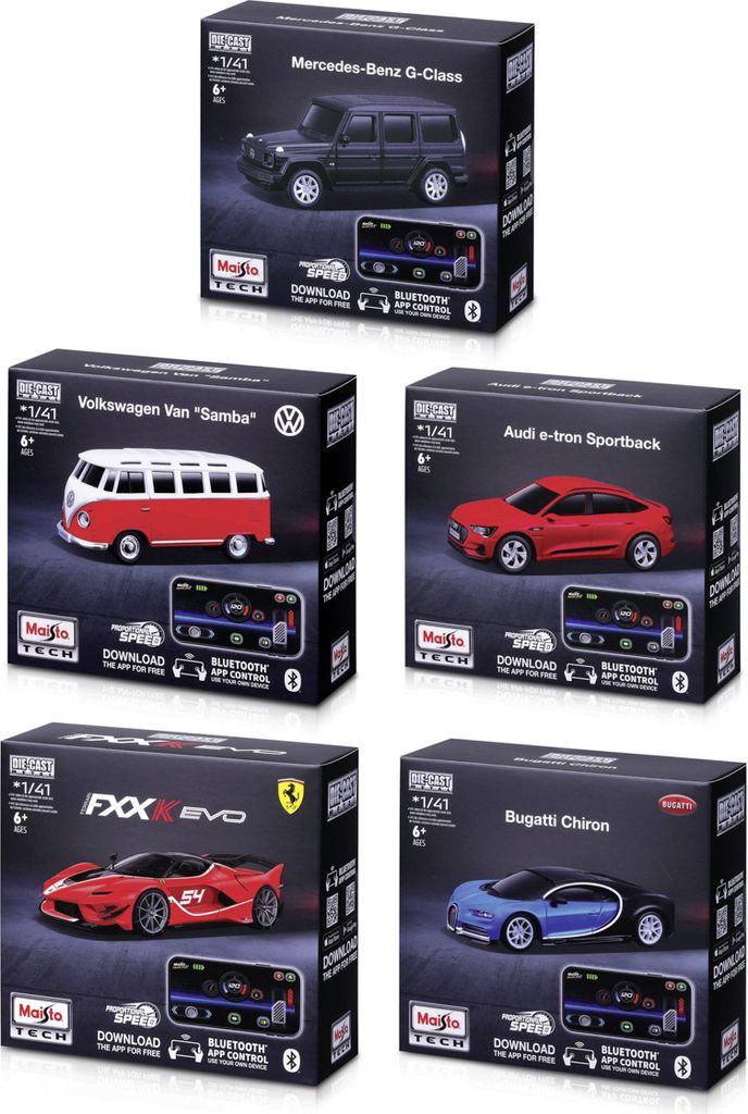 Maisto RC - DIE-CAST METAL se světly, 1:41, 2,4GHz, USB, Zdjęcie produktu 