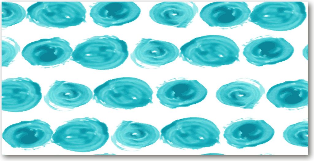 Tulup Glas-Bild - 100x50 -Wandkunst - Wandbild hinter gehärtetem Sicherheitsglas - Sonstige - Punkte - Grün
