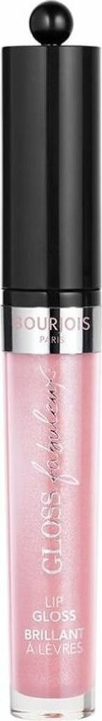 A product shot of a lip gloss bottle.