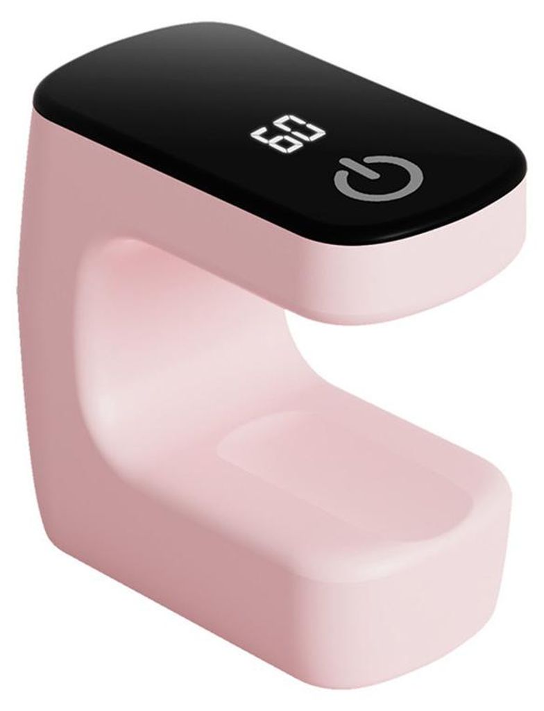Tragbare UV LED Nagellampe 3 LEDs 395+405nm Mini Nail Dryer für Gel Lack Kunstnägel Home Studio Reise Zubehör