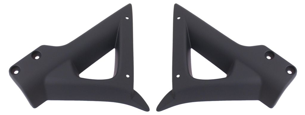 Edge Voorbalbord Beimset Peugeot Vivacity zu BJ.2008 Matt Schwarz