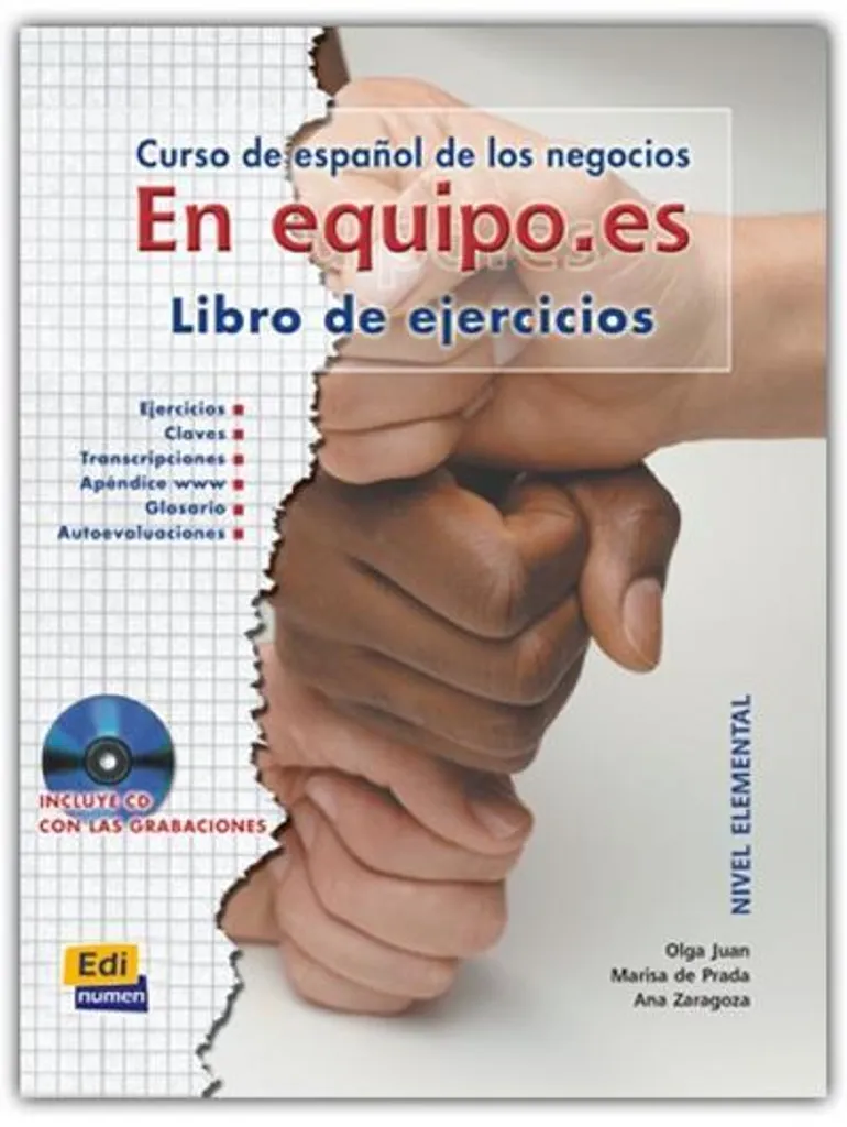 Méthode d'espagnol professionnel élémentaire livre exercices progressifs