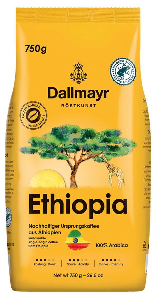 Dallmayr Etiopia cała fasola 750g Zdjęcie produktu 