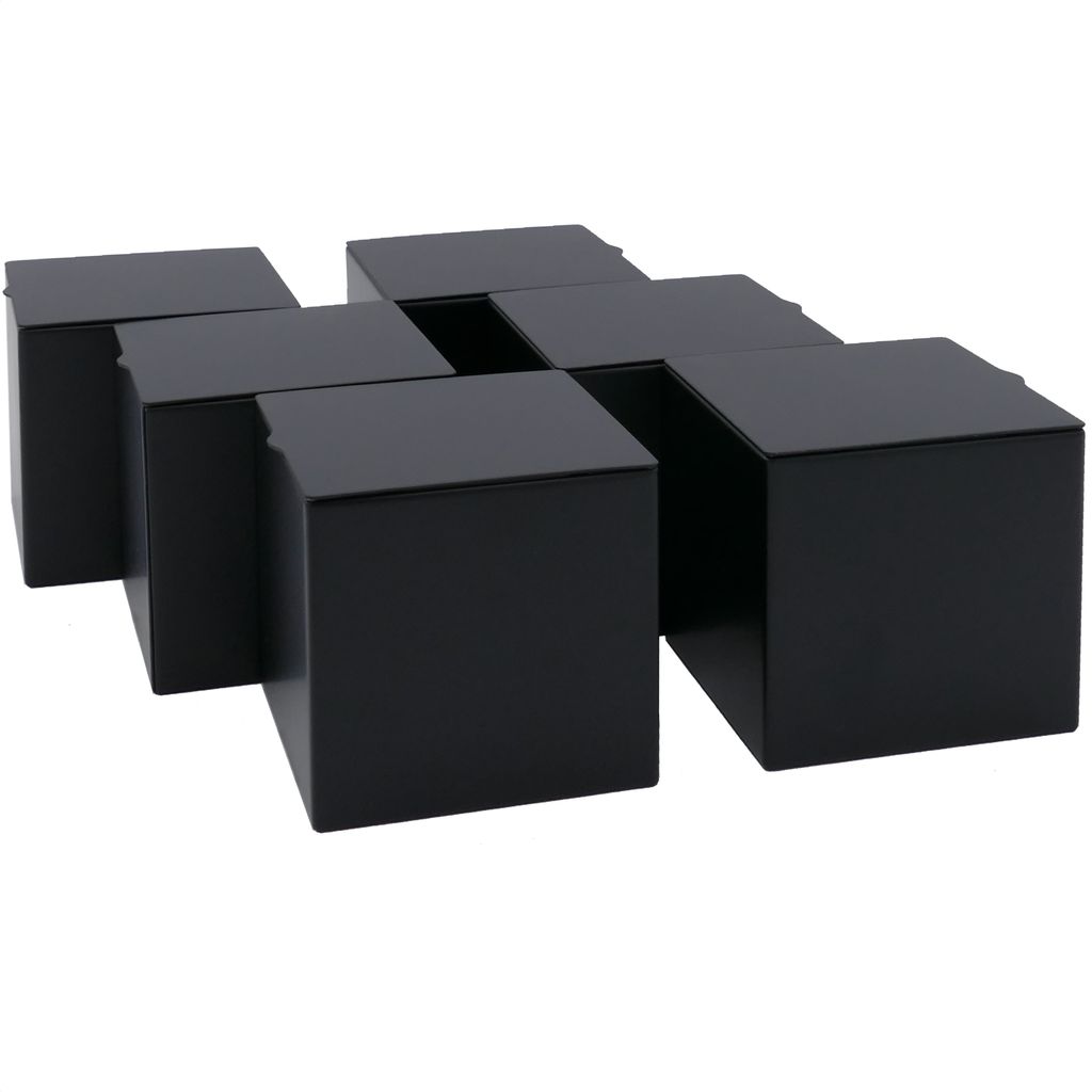 Dosenritter | 6 x eckige Vorratsdose/Teedose S, aromadicht Produktbild 1