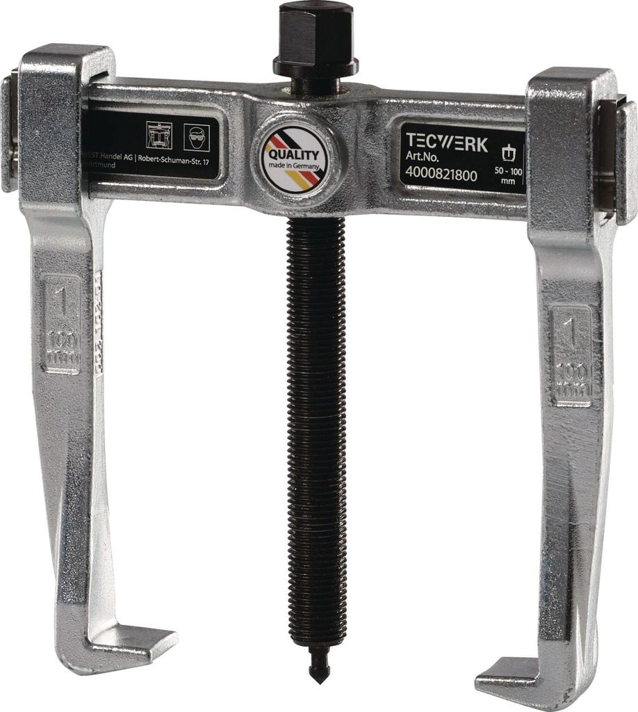 Abzieher Spann-T.100mm Spann-W.100mm G.1,06kg TECWERK