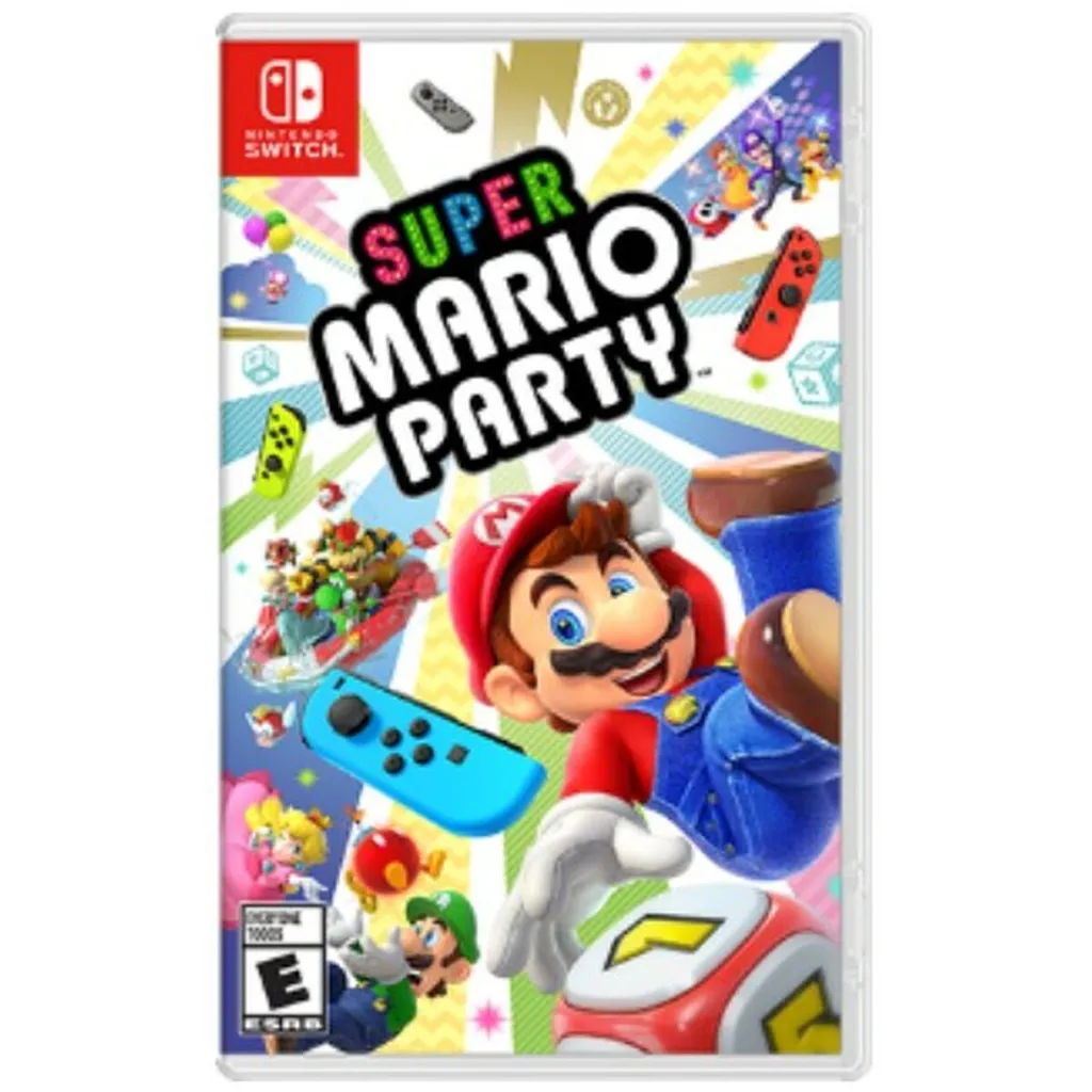 Jeu Nintendo Switch Mario Party : fini l'ennui lors des jours de pluie