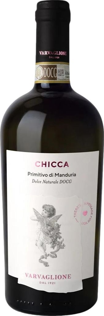 Varvaglione Chicca Primitivo di Manduria Dolce Naturale 2023 | Puglia , Italien | 750ml 15.00% Vol.