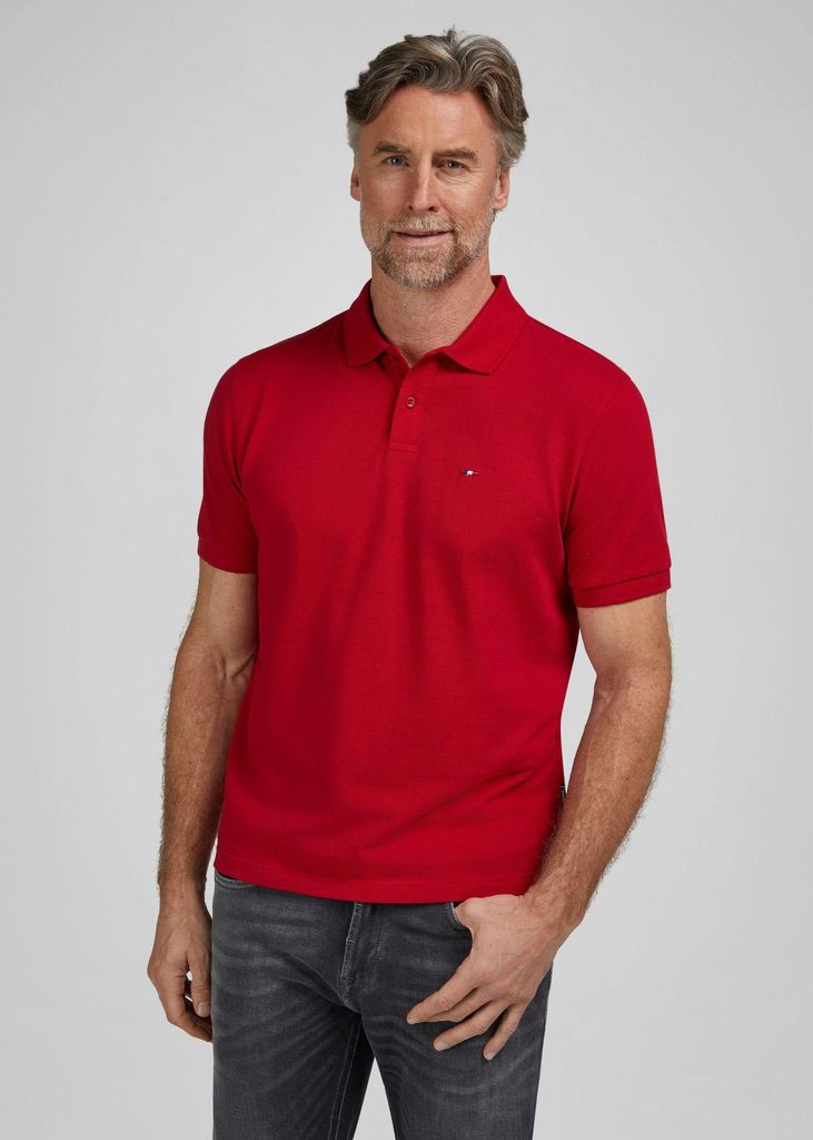 Daniel Hechter - Herren Piquee Poloshirt (74004-100922), Größe:M, Farbe:Chili (320)
