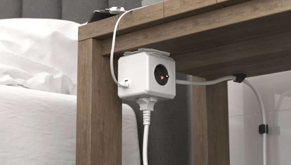 Multi-presa Allocacoc PowerCube 10435/DEEUAC con USB-C e Dock - 2