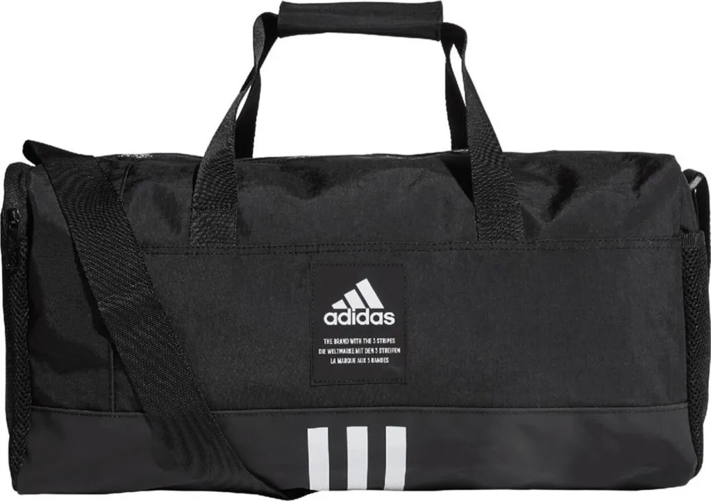 Sac Adidas 4athlts Duffel T3421 : Sac de Sport Robuste Noir Taille M