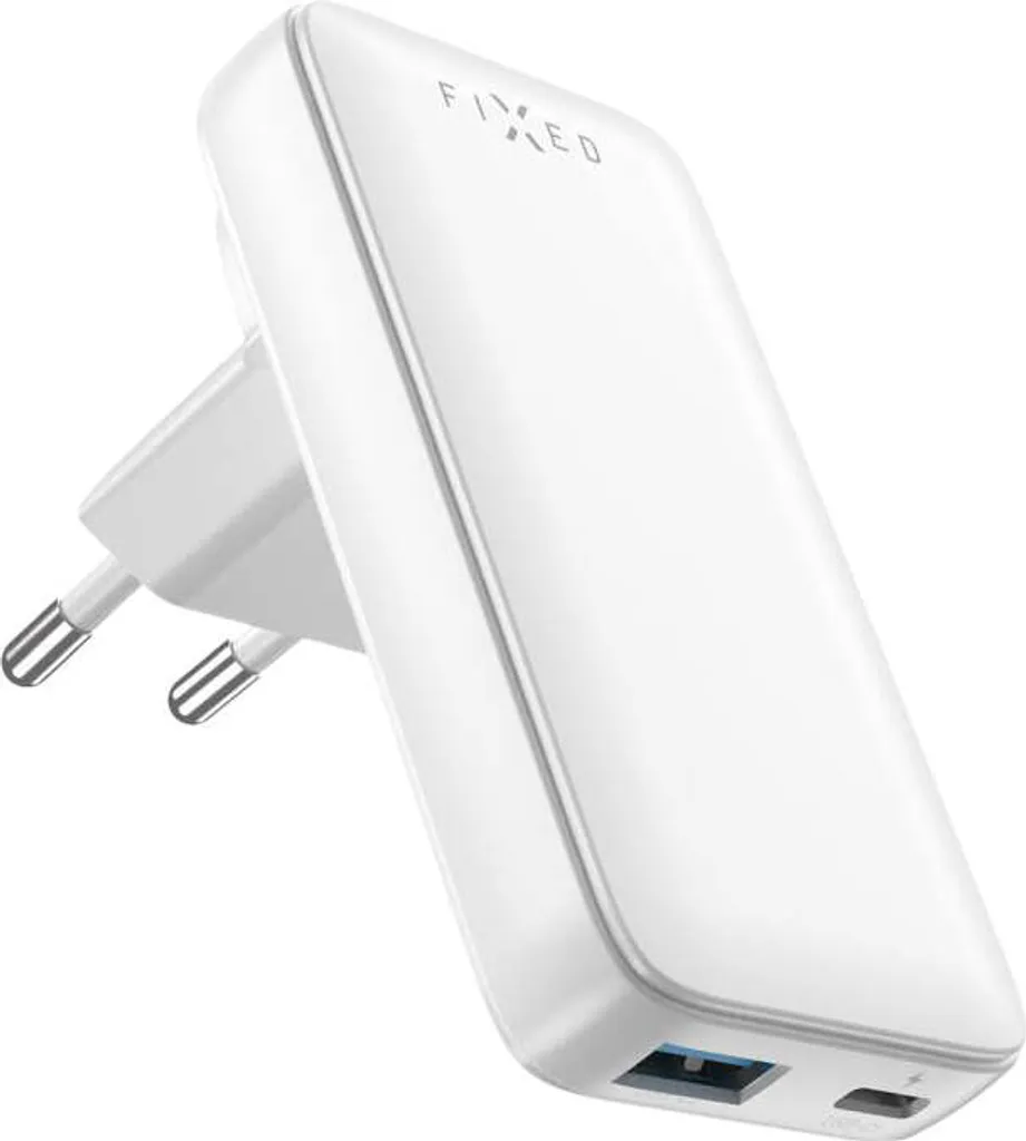 Adaptateur Secteur Universel 65W GaN avec Prises EU UK USA AUS Blanc
